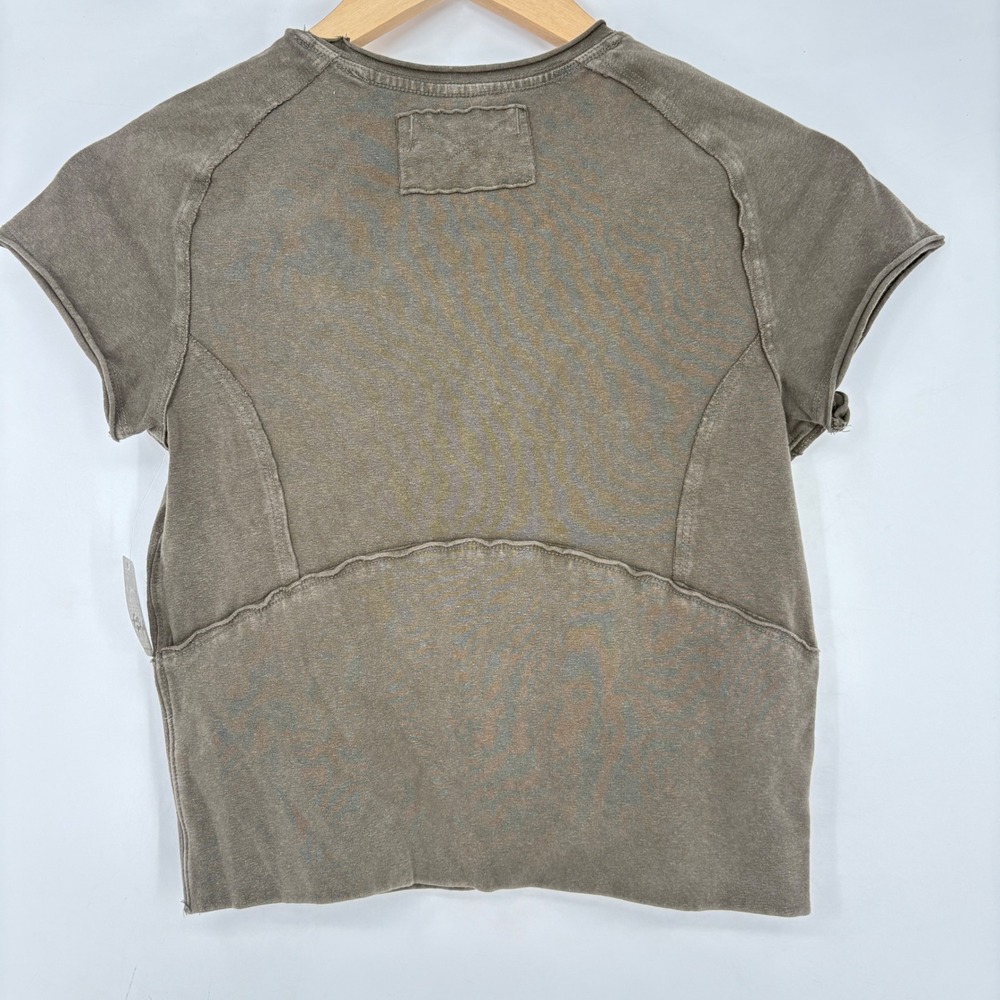 We The Free NWT Olive Short Sleeve Tee - Picture 3 of 10